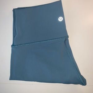 Blue/Green Lululemon Crop Leggings